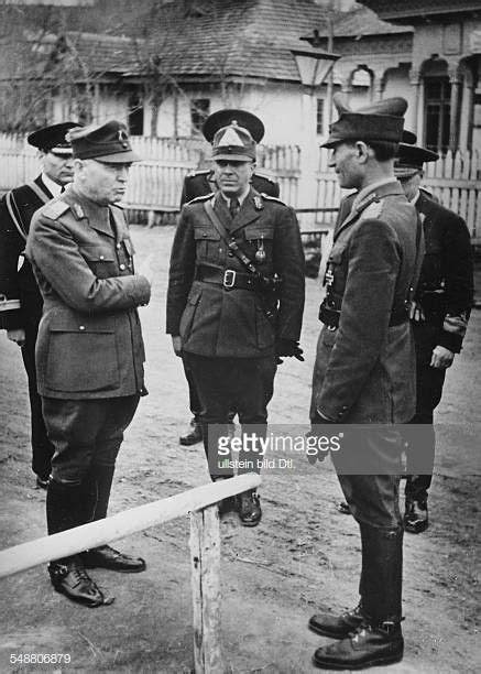 Antonescu Ion Politician General Romania *02061882 speaking to officers ...