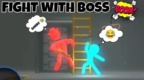 FIGHT WITH BOSS 😂 #1 - YouTube