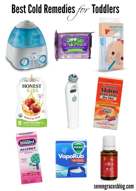 Best Cold Remedies for Toddlers - Seven Graces