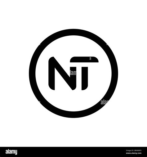 Initial Letter NT Logo Design Vector Template. Creative Abstract NT ...