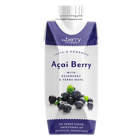 The Berry Company Acai Berry Juice Drink 330Ml | Buy health products at Healthy U | Online ...