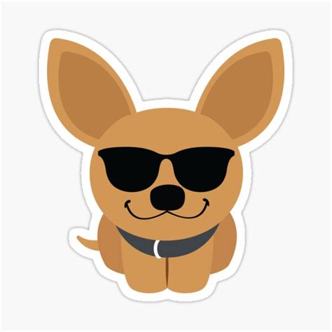 "Chihuahua Emoji " Sticker by HippoEmo | Redbubble