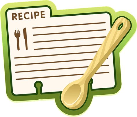 Recipe Label Icon · Free vector graphic on Pixabay