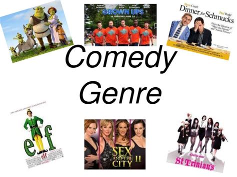 Comedy film genre, semantic and syntactic evaluation