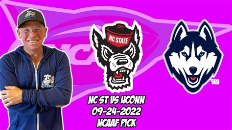 NC State vs UConn 9/24/22 Free College Football Picks and Predictions Week 4 - YouTube
