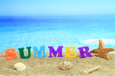 Summer on the beach stock image. Image of summertime - 26326491