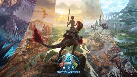 1920x1080xpk5x'z30dd Resolution ARK Survival Ascended 2023 Key Art 1080P Laptop Full HD ...