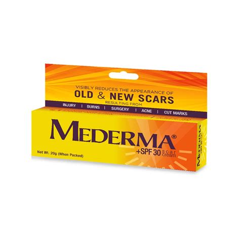 Buy MEDERMA +SPF 30 SCAR CREAM - 20GM Online & Get Upto 60% OFF at ...