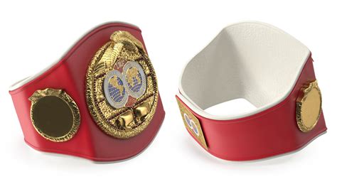 IBF Championship Belt Folded 3D Model $49 - .3ds .blend .c4d .fbx .max .ma .lxo .obj - Free3D