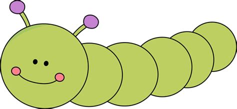 Cute Caterpillar Clip Art - Cute Caterpillar Image | Clip art, Easy drawings for kids, Free clip art