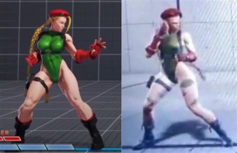 SF5 and SF6 Cammy side-by-side : StreetFighter