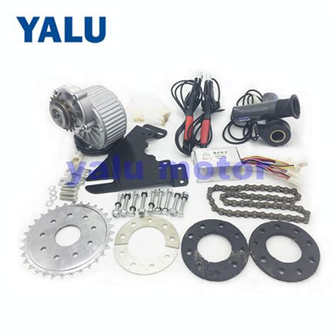 Electric Trike Conversion Kit with 450W 36V Unite MY1018 Geared DC Motor - China Yalu Electric ...