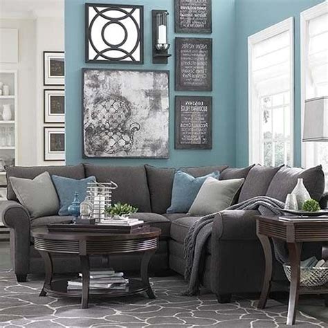 Living Room Charcoal Grey Couch Decorating / Charcoal Gray Sofa 4 Ways ...