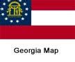 Georgia map | Map of Georgia| Map of Georgia USA | Mapa Georgia