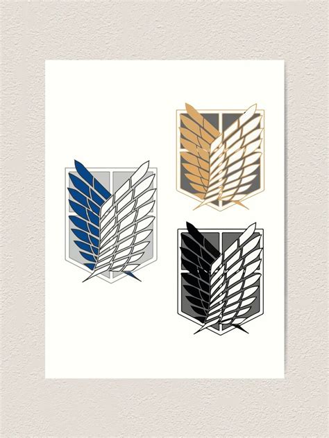 "AOT STİCKER PACK Sticker AOT logo sticker pack " Art Print by lotfix | Redbubble