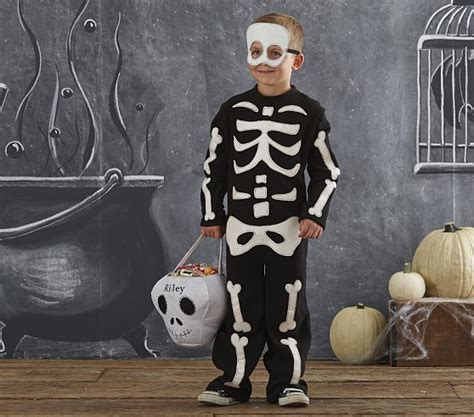 Glow-in-the-Dark Skeleton Costume | Pottery Barn Kids