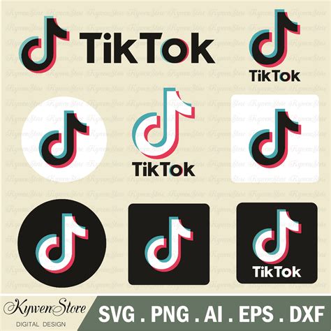 Tiktok Svg Bundle, Tiktok Logo Svg, Tiktoker Svg, Tik Tok Sv | Inspire ...