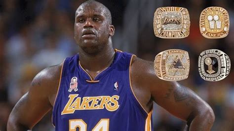 How Many Rings Does Shaq Have: Shaquille O’Neal Championship Rings