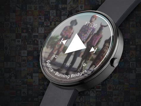 Smartwatch Music App | Music app, Music app design, Smart watch