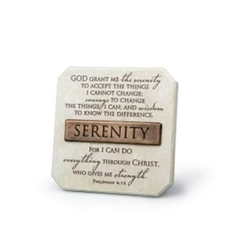 Lighthouse Christian Products 079592 Plaque-Serenity - No. 11639 - Walmart.com - Walmart.com