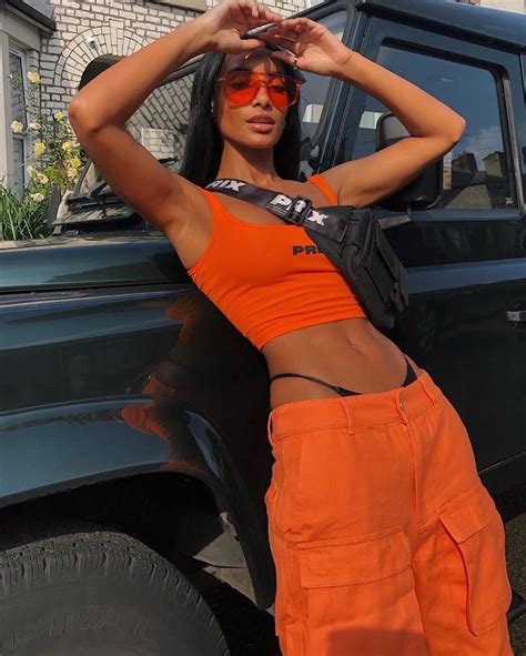 Orange Baddie Fit🧡 uploaded by murdermamacita | Streetwear fashion women, Fashion, Fashion inspo