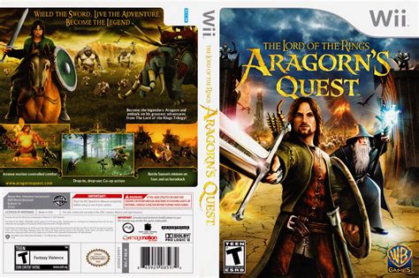 The Lord of the Rings - Aragorn's Quest | Wii games, Aragorn, Lord of ...