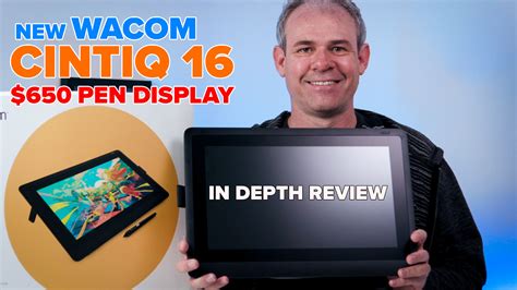 Wacom Cintiq 16 review. An inexpensive Pen display from Wacom ...