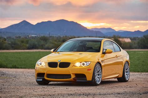 Place Bid - 6k-Mile 2013 BMW E92 M3 Competition Speed Yellow 6-Speed ...