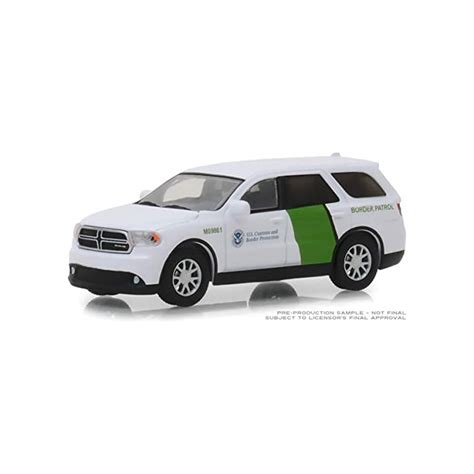 Buy Greenlight 1/64 US Customs & Border Protection Border Patrol 2018 Dodge Durango Police SUV ...