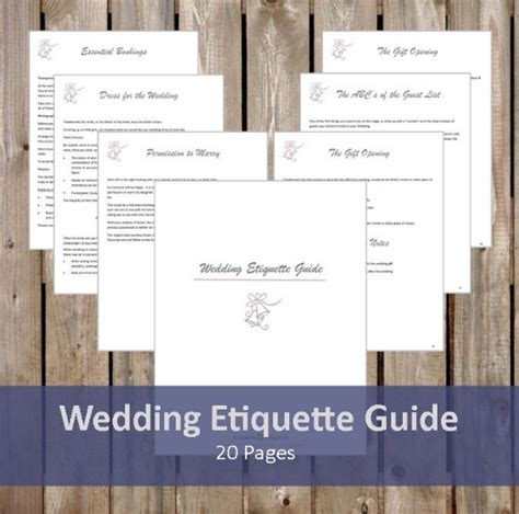 Wedding Etiquette Guide to Planning a Wedding - Wedding Traditions - Elizabeth Etiquette