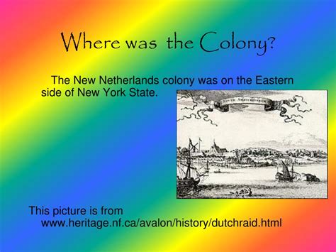 PPT - The Colony of New Netherlands PowerPoint Presentation, free download - ID:5667568