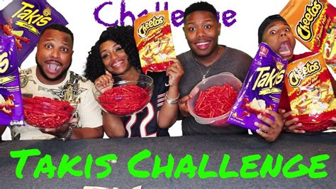 Takis Challenge - YouTube