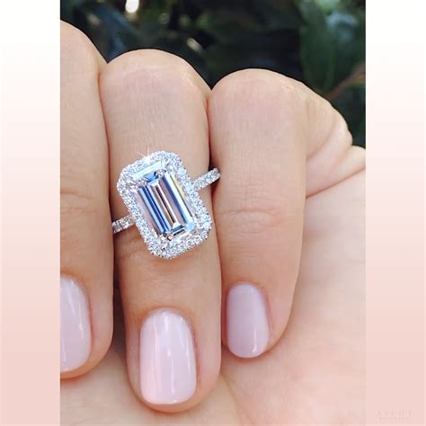 Custom Emerald-Cut Engagement Ring – Ascot Diamonds