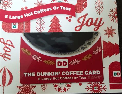 #Coupons #GiftCards Dunkin Donuts Coffee Coupon Gift Card - 12 Large ...