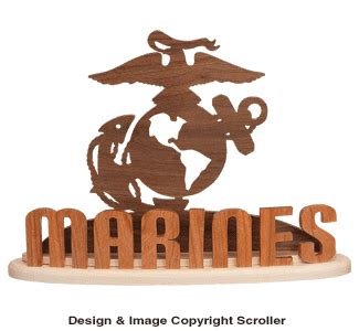 Marines Shelf Sitter Pattern - Downloadable, ALL: The Winfield Collection