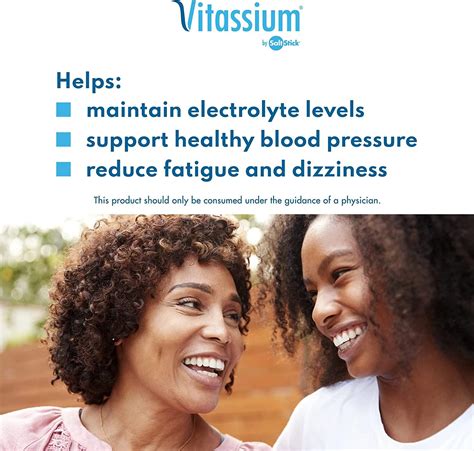 SaltStick Vitassium, Buffered Electrolyte Supplement Salt Capsules, Electrolytes for Sodium ...