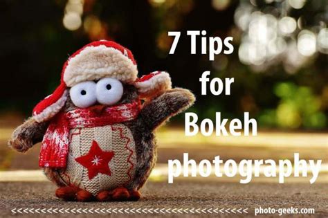 7 tips for Bokeh photography