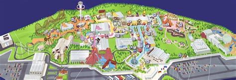 Parkmaps / Parkplan / Plattegrond - Movie Park Germany | Freizeitpark-Welt.de