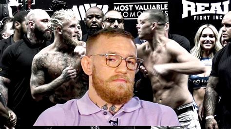 Conor McGregor reacts to Nate Diaz's decision loss to Jake Paul ...