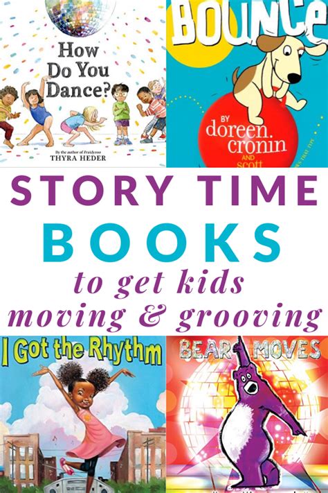 Moving & Grooving Story Time Books for Circle Time