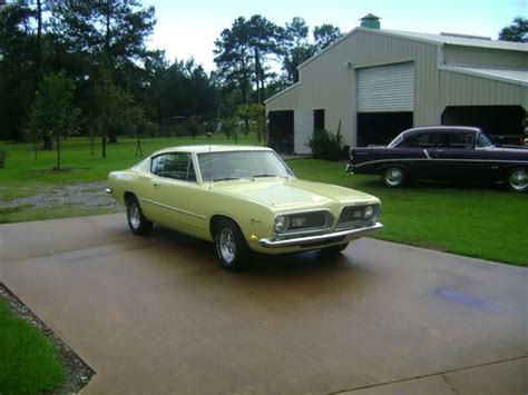 Sell used 1969 Plymouth Barracuda, Yellow, 5.3, 318 Fast Back in Ragley, Louisiana, United States