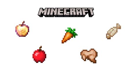 Easy Minecraft Food Pixel Art