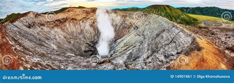 Bromo crater stock image. Image of indonesia, crater - 14907461