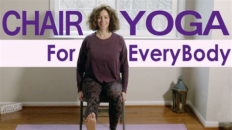 Chair Yoga for Seniors, Beginners, EveryBody: 20 Minutes - YouTube