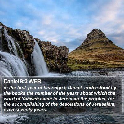 Daniel 9 Scripture Images - Daniel Chapter 9 WEB Bible Verse Pictures