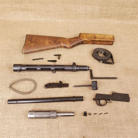 Finnish Suomi KP-31 Parts Kit, Barrel, Trigger Housing, Type-1 Stock ...