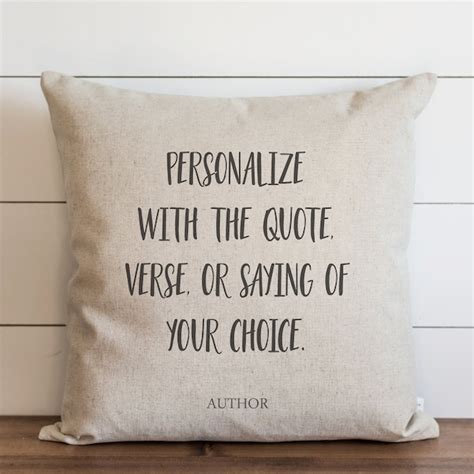 Quote Pillow - Etsy