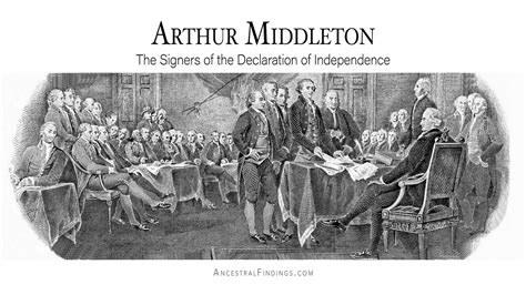 Arthur Middleton: The Signers of the Declaration of Independence ...