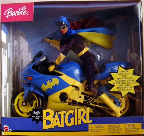 Barbie Batgirl Doll Motorcycle Vehicle Mattel