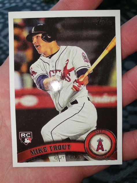 2011 Topps Update Mike Trout ROOKIE Card REPRINT Lot of 5 | Etsy